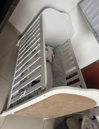 Berço madeira super resistente 