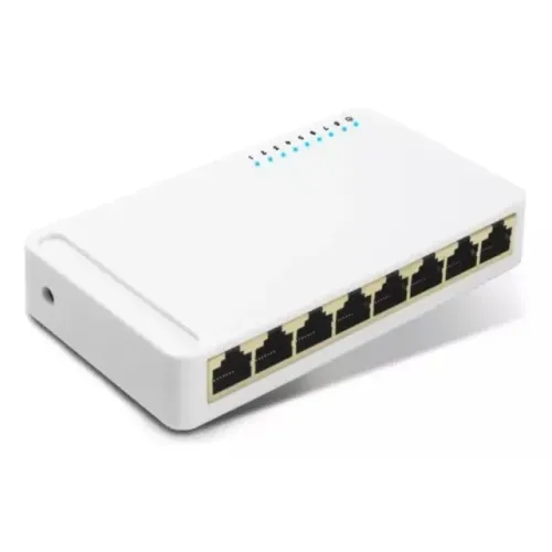 Switch Rj45 8 Portas Fy-943 Rede 100/1000mbps