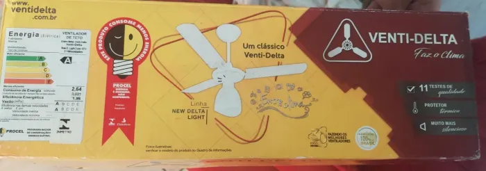 Ventilador de Teto Retro
