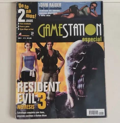 Revista Gamestation Especial Edição Re3 -Rara