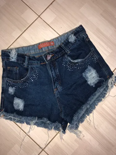 Short jeans feminino