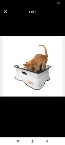 Caixa higiênica para gatos