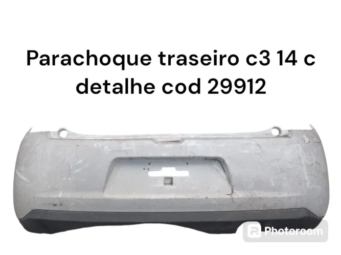 Parachoque traseiro Citroen C3 2014