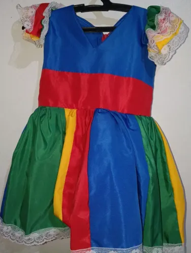 Vestido para festa Junina 