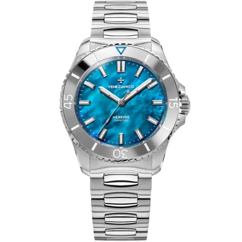 Relógio Venezianico Tugstenio azul novo