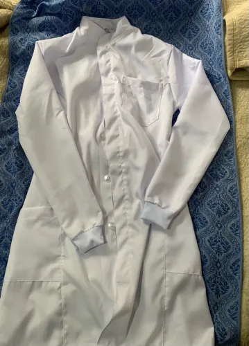 jaleco feminino gabardine g