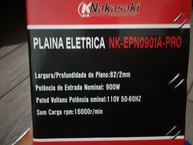 Plaina elétrica