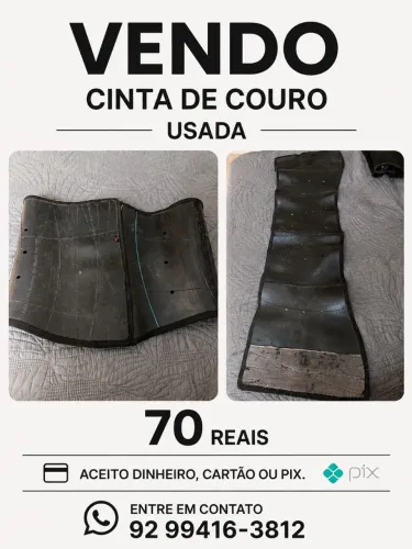 Cinta de couro