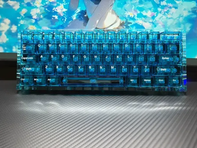 Teclado MagneticoMAD60 Pro - Custom Blue (novo)