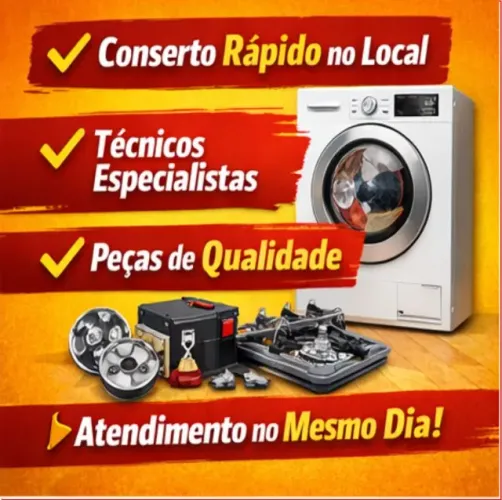 conserto máquina de lavar roupas