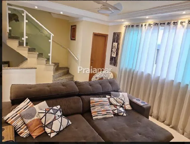 Casa Duplex em Vilagio 03 Dorm I 01 Suite I 02 Vaga I Churrasqueira I Macuco I Santos
