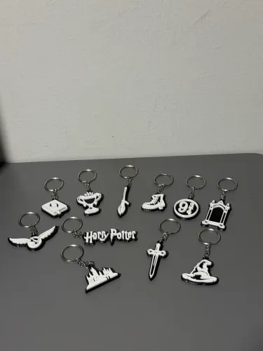 Chaveiros Harry Potter em Impressão 3D