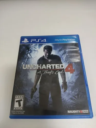 JOGO UNCHARTED 4 PS4
