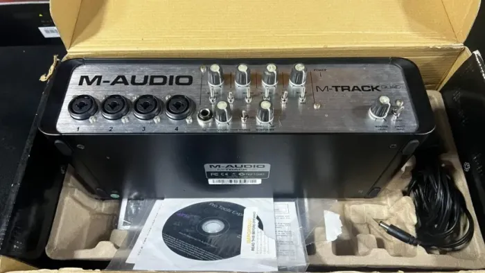 Interface M-audio M-track Quad 