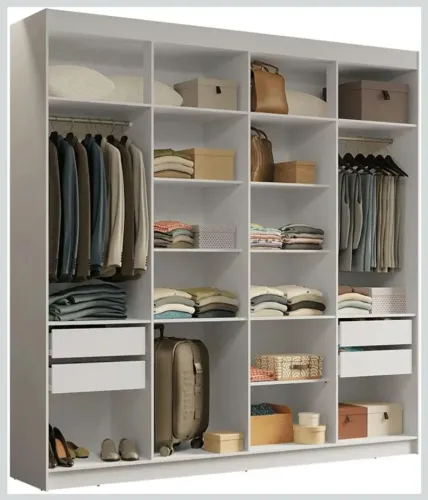 Guarda-roupa tipo closet Madesa