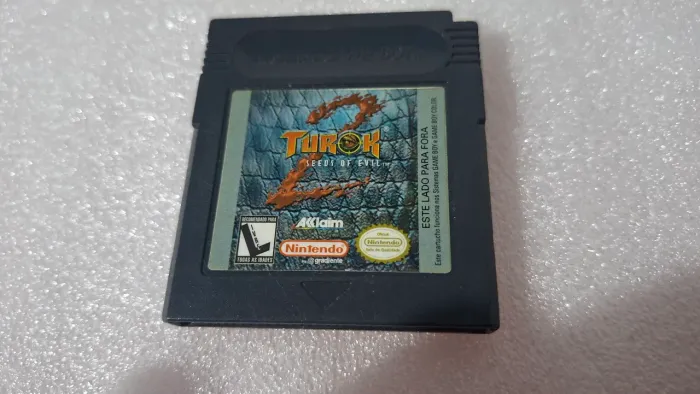 Turok 2 Game Boy Original GRADIENTE