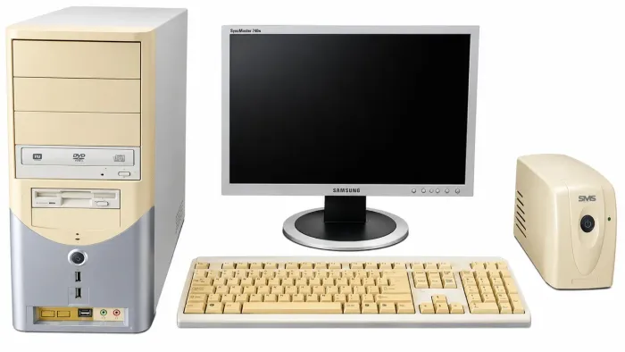 PC Office Antigo Com Monitor Samsung 