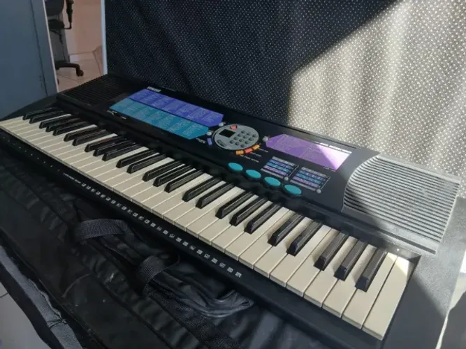 Teclado Yamaha PSR-185 Completo + Capa (Entrego Grátis na Zona Norte)