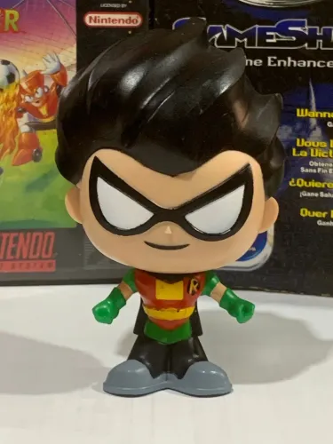 Boneco Robin Jovens Titãs Habib's Fandom Box Dc Comics Geek
