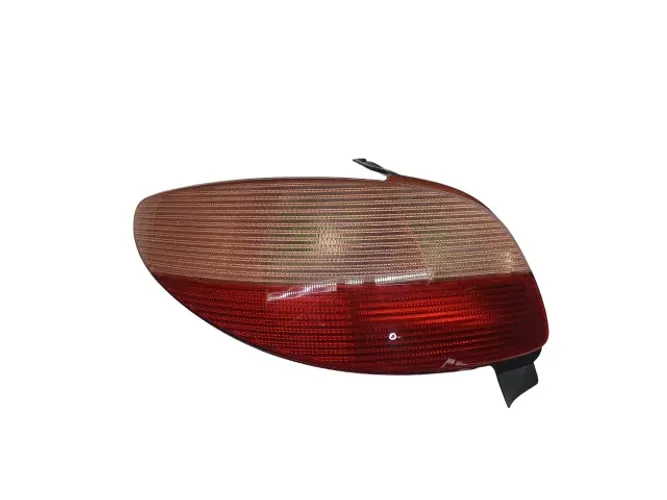 Lanterna Esquerda Peugeot 206 1998 A 2003 Bicolor Usada