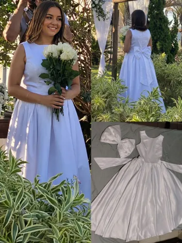 VESTIDO DAMINHA OU FLORISTA 