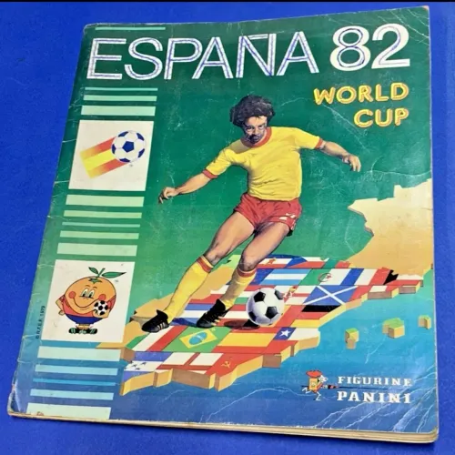 Espanha 82 Álbum Copa do Mundo 1982