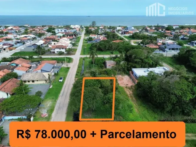 Terreno de esquina - 330m da praia | Salinas - BBS