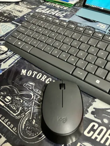 Kit Teclado e Mouse - Logitech MK235