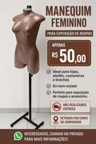 Manequim para roupas