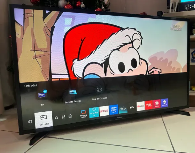 TV 43 SMART SAMSUNG TIZEN ENTREGO COMPLETA