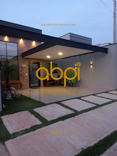 Casa em Condomínio no Jardins do Império, Indaiatuba-SP: 3 quartos, suíte, área gourmet e