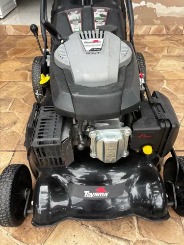 Cortador Grama Gasolina 6hp Recolhedor Saída Lateral Toyama