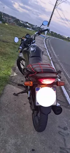 Fan ks 125 2013 no ponto de transferência. 