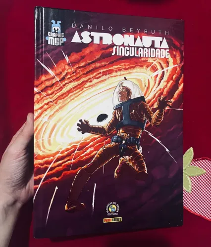 DUAS MSP Astronauta Singularidade e Assimetria de Danilo Beyruth Capa Dura (Dois Volumes)