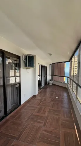 Apart. Quadra Mar no Ed. Boston | 225m² Privativos, Semi-Mobiliado com Planejados, 3 Suít