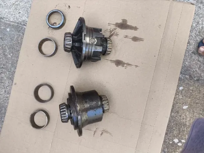 Par Bloqueio Eaton Detroit Truetrac Dana 44 + Cardan Traseiro Original Ford Troller T4 3.0