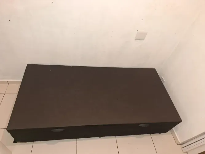 Cama Box Solteiro baú