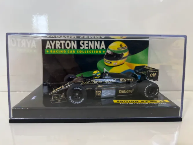 Ayrton Senna 1:43 F1 Minichamps Edition 43 N:12 Lotus 98 T-Renault Turbo 1986