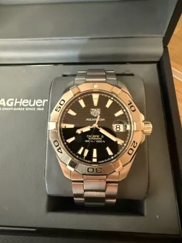 Relógio Tag Heuer Aquarecer calibre 5 automatic