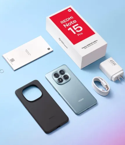 Smartphone Novo Lacrado - Note 15 Pro 4G - Redmi -- 256/8 azul