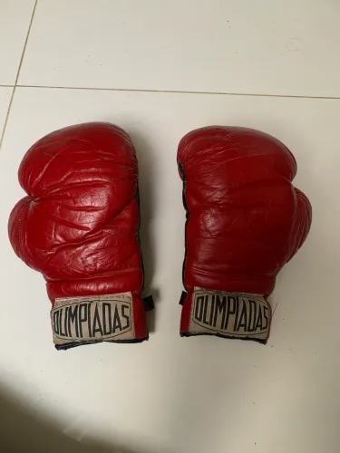Luvas de Boxe vintage em couro