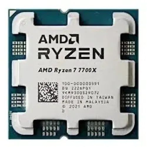 PROCESSADOR AMD RYZEN 7 7700X, 8-CORE, 16-THREADS, 4.5GHZ (5.4GHZ TURBO), CACHE 40MB, AM5