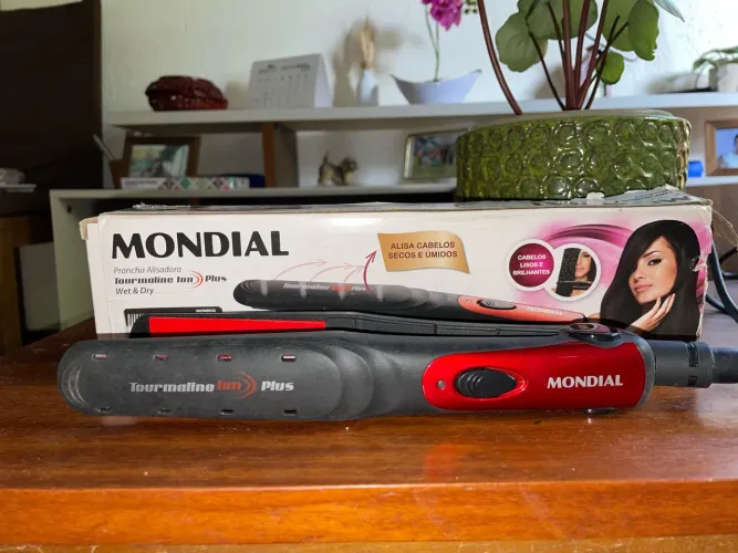 Prancha e Modelador de cabelo