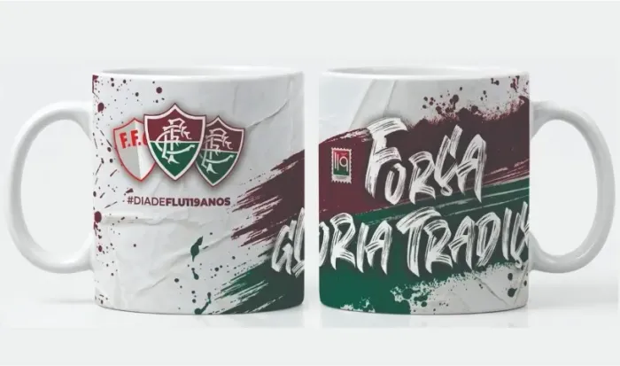 Caneca Personalizada - Time 360° Fluminense