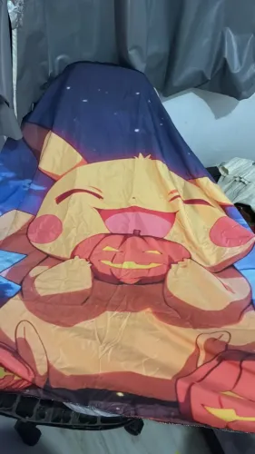 painel pikachu halloween buuu medo