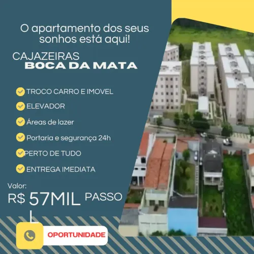 Apartamento à venda, BOCA DA MATA, Salvador, BA