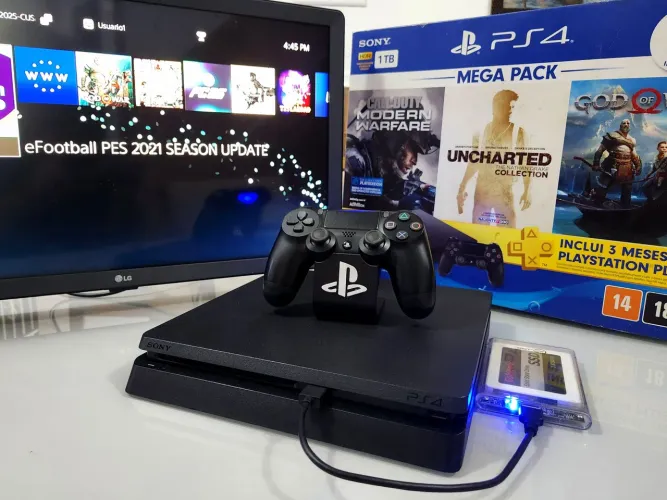Ps4 slim DESBLOQUEADO