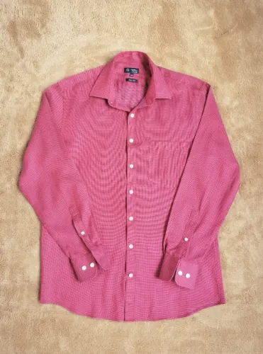 Camisa Raphy Texturizada Original Linda Slim Fit Perfeito Estado Desapego Promocao