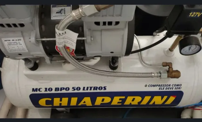 Compressor odontológico sem óleo