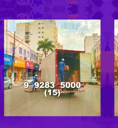 frete! mudanças rápidas! qualidade garantida! transporte seguro!